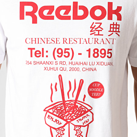 Reebok - Tee Shirt Classic ITL Noodles EA3583 Blanc