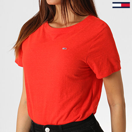 Tommy Hilfiger - Tee Shirt Femme Summer Essential 6691 Rouge