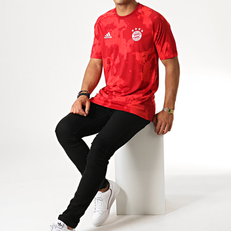 Adidas Sportswear - Maillot De Foot FC Bayern Preshi DX9676 Rouge