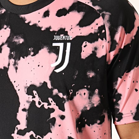 Adidas Performance - Tee Shirt De Sport Juventus Preshi FJ0736 Rose Noir