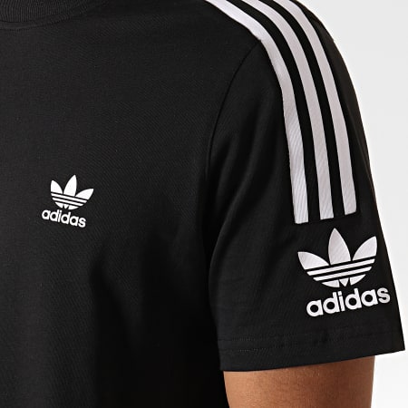 Adidas Originals - Tee Shirt A Bandes Tech ED6116 Noir