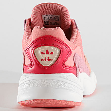 Adidas Originals - Baskets Femme Falcon EF1964 Ecru Tint Icey Pink True Pink