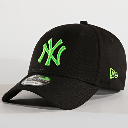 New Era - Casquette Baseball 9Forty League Essential 94 New York Yankees 12062853 Noir Vert Fluo
