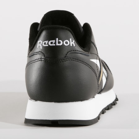 Reebok Baskets Classic Leather MU EF8835 Black White Toxic