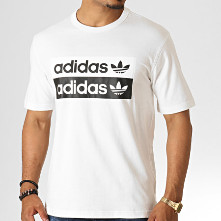 Adidas Originals - Tee Shirt Vocal Logo ED7195 Blanc Cassé
