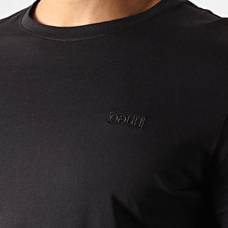 HUGO - Tee Shirt Manches Longues Reverse Logo Derol194 50414223 Noir