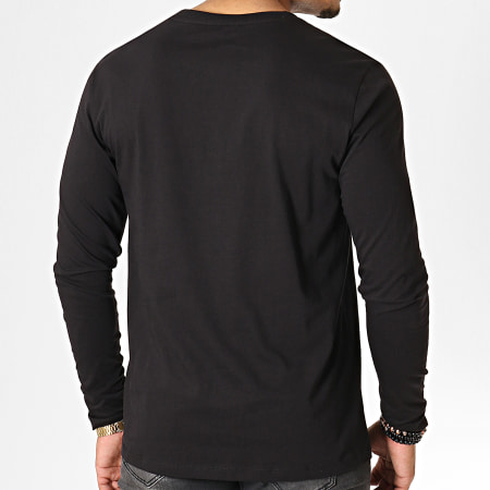 HUGO - Tee Shirt Manches Longues Reverse Logo Derol194 50414223 Noir