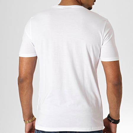 HUGO - Tee Shirt Reverse Logo Dero194 50414215 Blanc
