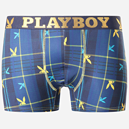 Playboy - Boxer Scottish Bleu Marine