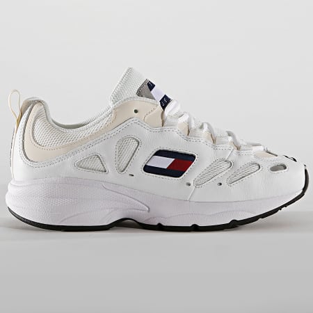 Tommy Hilfiger - Baskets Tommy Jeans Retro Sneaker 0344 100 White