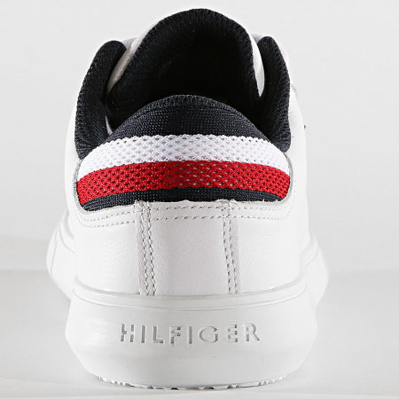 Tommy Hilfiger - Baskets Essential Leather Detail Cupsole 2272 100 White