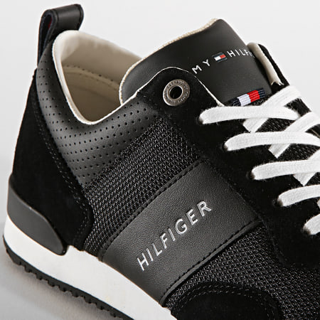 Tommy Hilfiger - Baskets Iconic Material Mix Runner 2273 990 Black