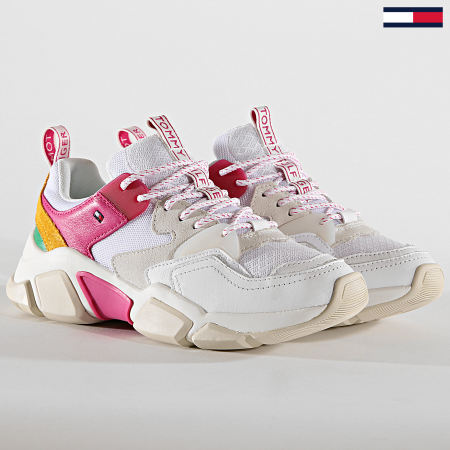 Tommy Hilfiger - Baskets Pop Color Chunky Sneaker 4524 0K5 Pop Color White