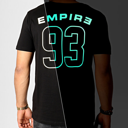 93 Empire - Glow In The Dark Camiseta Negro Volver