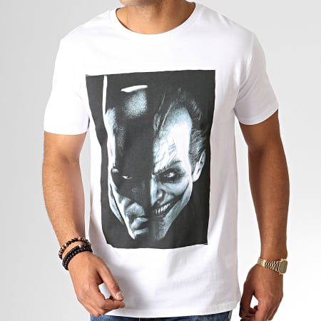 DC Comics - Tee Shirt Two Face Blanc