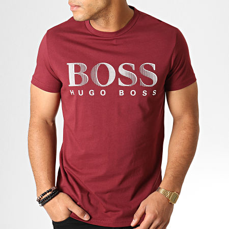 BOSS - Tee Shirt RN 50407774 Bordeaux