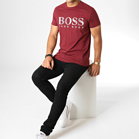 BOSS - Tee Shirt RN 50407774 Bordeaux