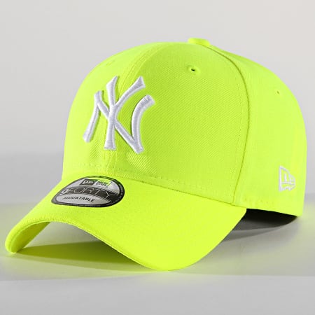 New Era - Casquette Baseball 9Forty FRC MRKT Neon New York Yankees 12109559 Jaune Fluo Blanc