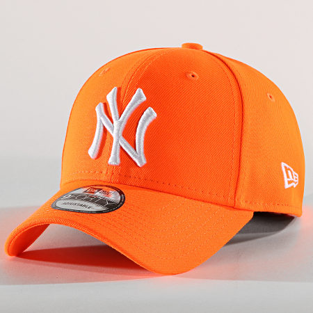 New Era - Casquette Baseball 9Forty FRC MRKT Neon New York Yankees 12109560 Orange Fluo Blanc