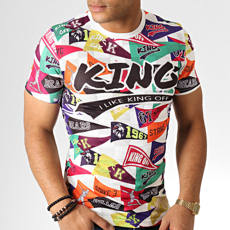 King Off - Tee Shirt A085 Blanc