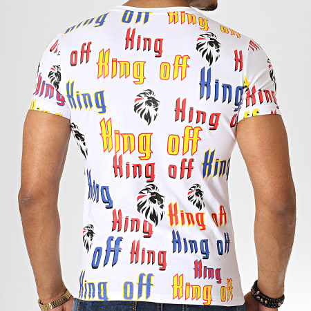 King Off - Tee Shirt A088 Blanc
