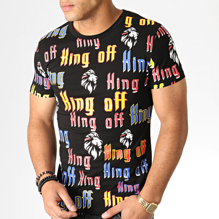 King Off - Tee Shirt A088 Noir
