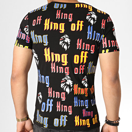 King Off - Tee Shirt A088 Noir