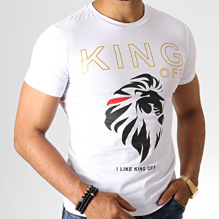 King Off - Tee Shirt A059 Blanc