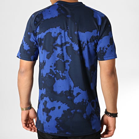 Adidas Sportswear - Tee Shirt Manchester United Preshi DX9089 Noir Bleu