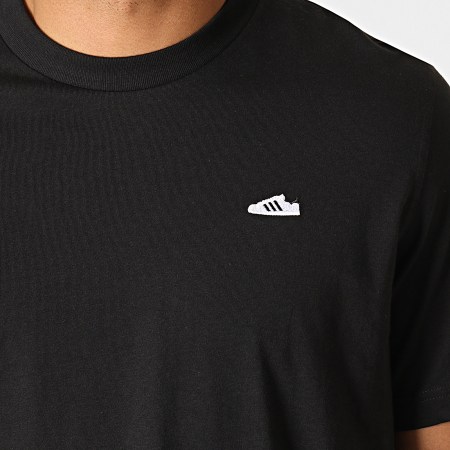 Adidas Originals - Tee Shirt Mini Embleme ED7638 Noir Blanc