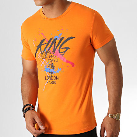 King Off - Tee Shirt A080 Orange