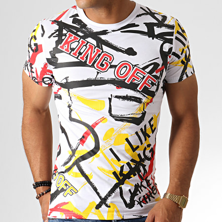 King Off - Tee Shirt A058 Blanc