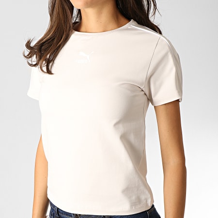 puma bmw t shirt femme beige