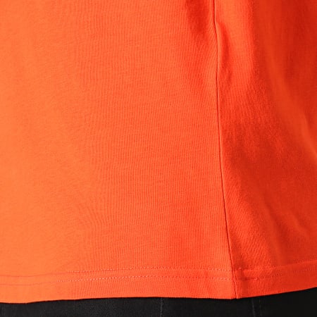 Teddy Smith - Tee Shirt Ticlass 3 Orange Gris Foncé