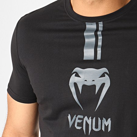 Venum - Tee Shirt 03449 Noir Gris Anthracite