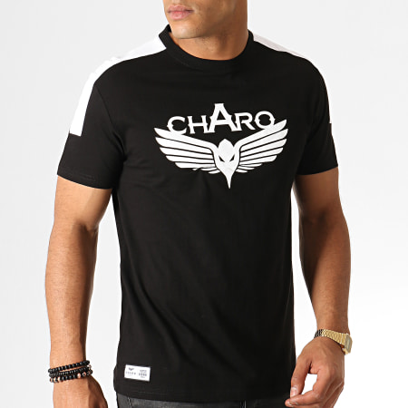 Charo - Tee Shirt Unlimited WY4763 Noir Blanc