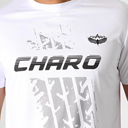 Charo - Tee Shirt Motorsport WY4785 Blanc