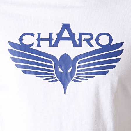 Charo - Tee Shirt Unlimited WY4763 Blanc Bleu