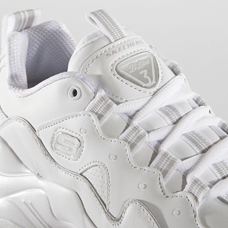 Skechers Baskets Femme D'Lites 13376 Proven Force White