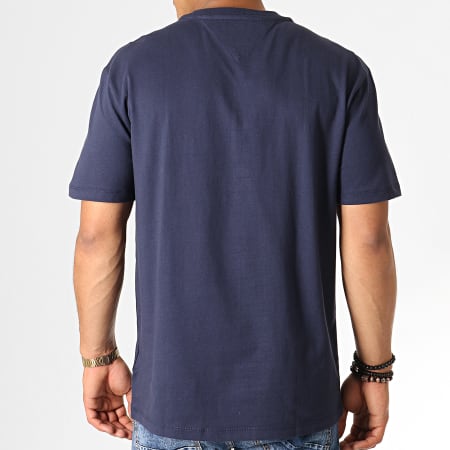 Tommy Hilfiger - Tee Shirt Multi Corp Logo 6498 Bleu Marine
