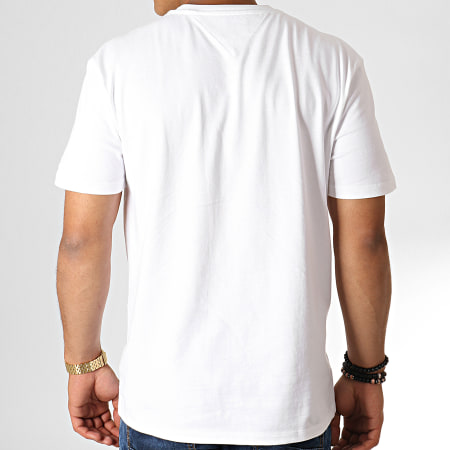 Tommy Jeans - Tee Shirt Multi Corp Logo 6498 Blanc