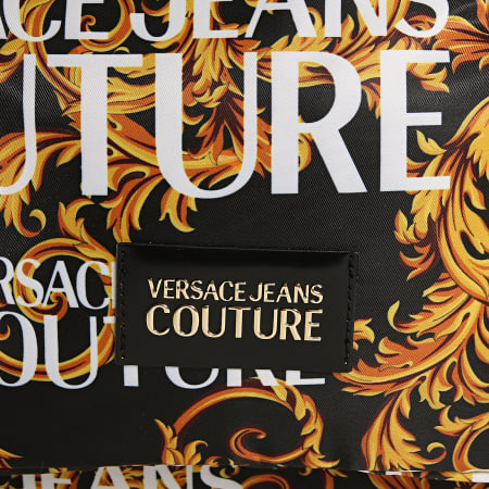 Versace Jeans Couture - Sac A Dos Linea Heritage Print E1YUBB70 Noir Renaissance