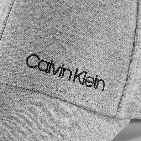 Calvin Klein - Casquette Side Logo 5020 Gris Chiné