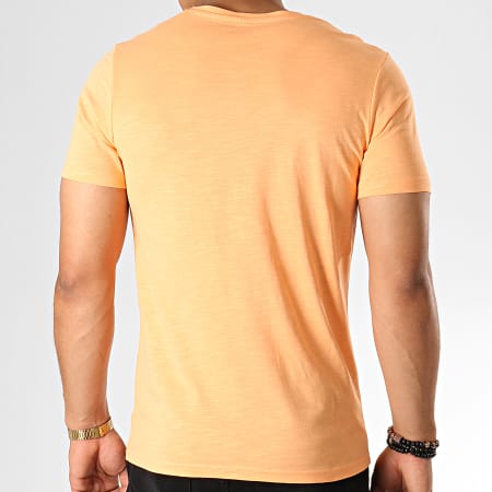 Armita - Tee Shirt TC-338 Orange Chiné Blanc