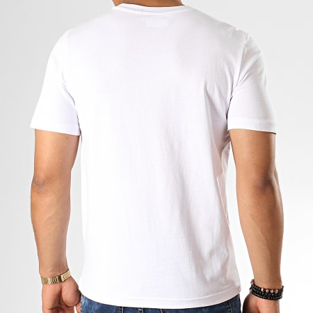 Kappa - Cafers Logo Camiseta 304J150 Blanco