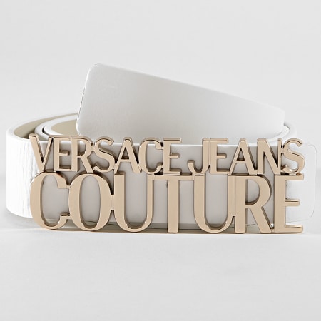 Versace Jeans Couture - Ceinture Linea D8VUBF30 Blanc
