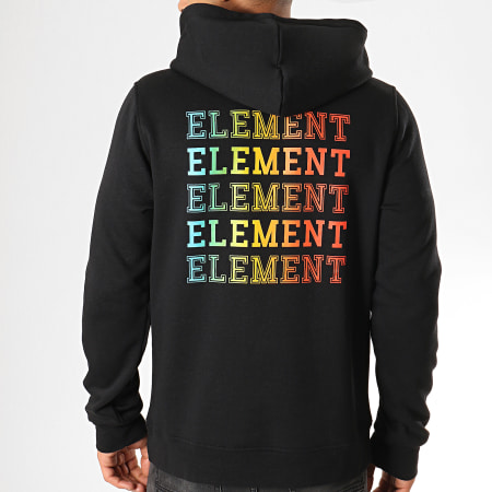 Element - Sweat Capuche Drop Noir