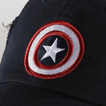 Captain America - Casquette Shield Bleu Marine