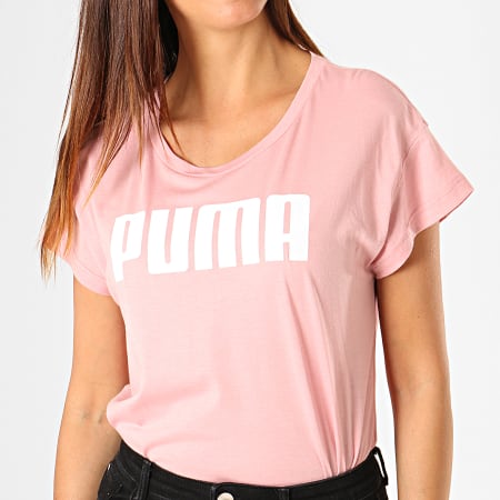 puma bmw t shirt femme rose