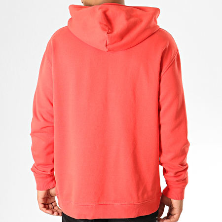 Tommy Jeans - Sweat Capuche Graphic Washed 6591 Rouge Blanc